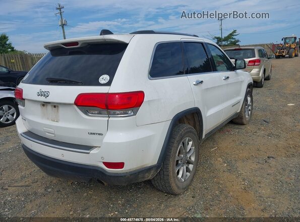 1C4RJFBG9GC433911 2016 JEEP GRAND CHEROKEE White Trasero derecho