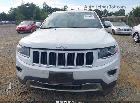 1C4RJFBG9GC433911 2016 JEEP GRAND CHEROKEE White Vista del cuadro de instrumentos