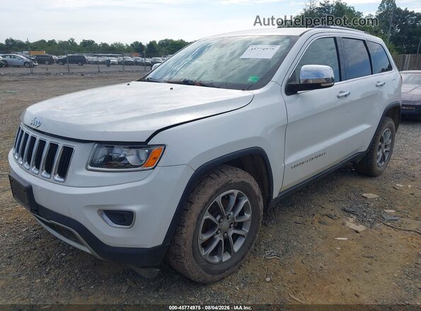 1C4RJFBG9GC433911 2016 JEEP GRAND CHEROKEE White Vista tres cuartos delantera izquierda