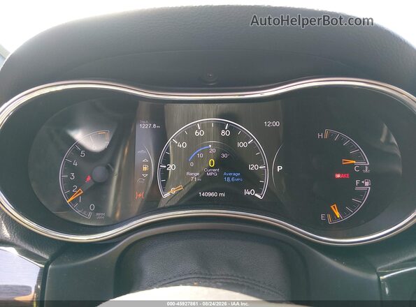 1C4RJFBG9GC469467 2016 JEEP GRAND CHEROKEE Black Vista de los asientos traseros