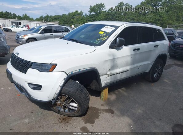 1C4RJFBG9HC603797 2017 JEEP GRAND CHEROKEE White წინა მარცხენა ხედი სამი მეოთხედიდან
