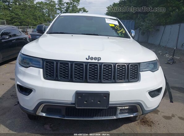 1C4RJFBG9HC603797 2017 JEEP GRAND CHEROKEE White ხელსაწყოთა პანელის ხედი