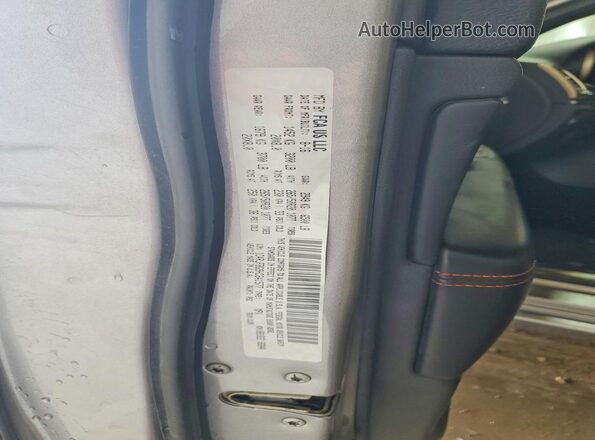 1C4RJFBG9HC641577 2017 JEEP GRAND Серебряный Вид наклейки с VIN-кодом