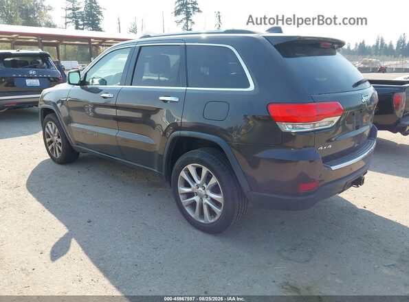 1C4RJFBG9HC645855 2017 JEEP GRAND CHEROKEE Коричневый Задняя левая четверть