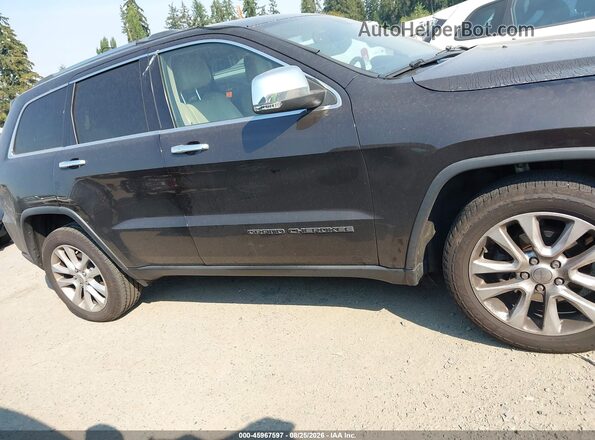 1C4RJFBG9HC645855 2017 JEEP GRAND CHEROKEE Коричневый Вид задней части салона