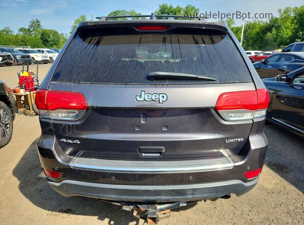 1C4RJFBG9HC742652 2017 JEEP GRAND Gray Вид ззаду