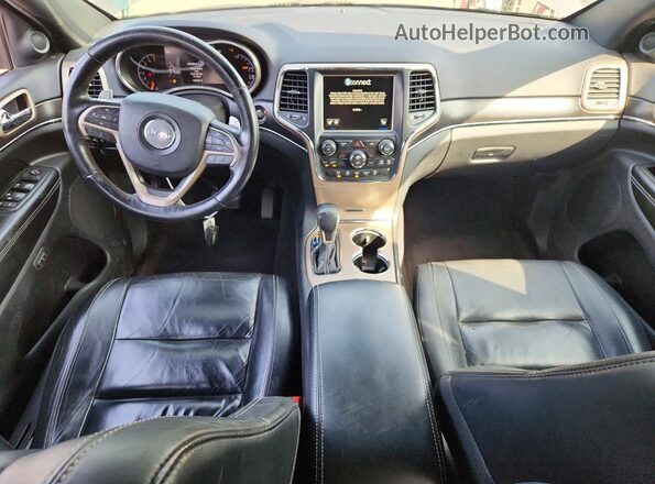 1C4RJFBG9HC742652 2017 JEEP GRAND Gray Вид панелі приладів