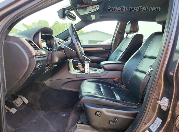 1C4RJFBG9HC742652 2017 JEEP GRAND Gray Вид салону спереду