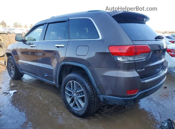 1C4RJFBG9HC743543 2017 JEEP GRAND Brown Trasero izquierdo
