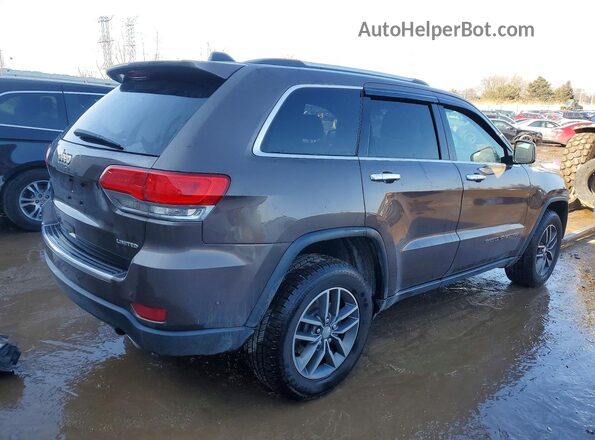 1C4RJFBG9HC743543 2017 JEEP GRAND Brown Trasero derecho