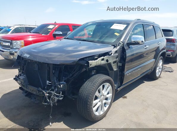 1C4RJFBG9HC852942 2017 JEEP GRAND CHEROKEE Black წინა ხედი