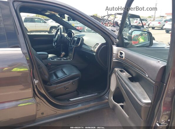 1C4RJFBG9HC852942 2017 JEEP GRAND CHEROKEE Black წინა სალონის ხედი