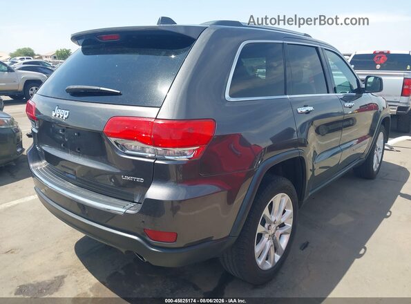 1C4RJFBG9HC852942 2017 JEEP GRAND CHEROKEE Black უკანა მარჯვენა