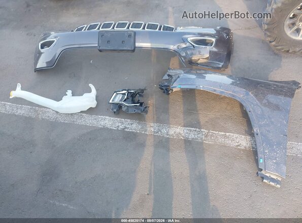 1C4RJFBG9HC852942 2017 JEEP GRAND CHEROKEE Black ხელსაწყოთა პანელის ხედი