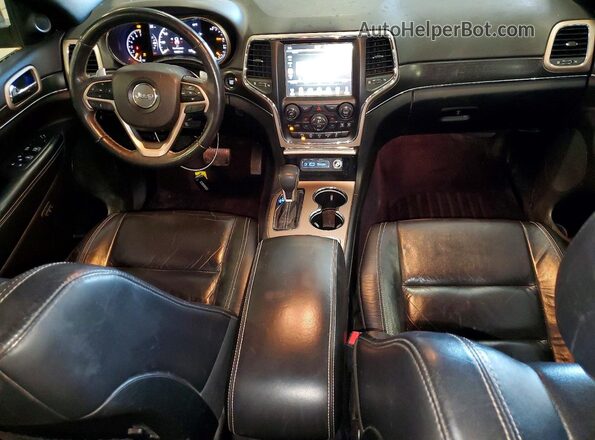 1C4RJFBG9HC882782 2017 JEEP GRAND Черный Вид панели приборов