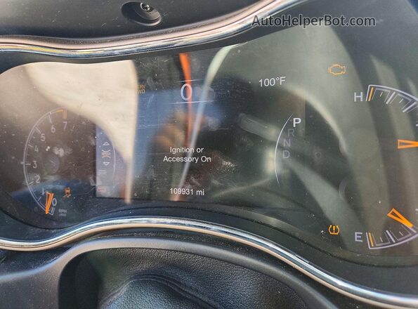 1C4RJFBG9HC902593 2017 JEEP GRAND Gray Սարքավորումների վահանակի տեսք