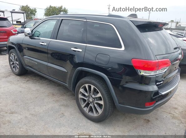1C4RJFBG9JC138072 2018 JEEP GRAND CHEROKEE Black Rear left