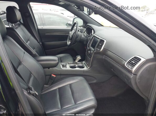 1C4RJFBG9JC138072 2018 JEEP GRAND CHEROKEE Black Front interior view