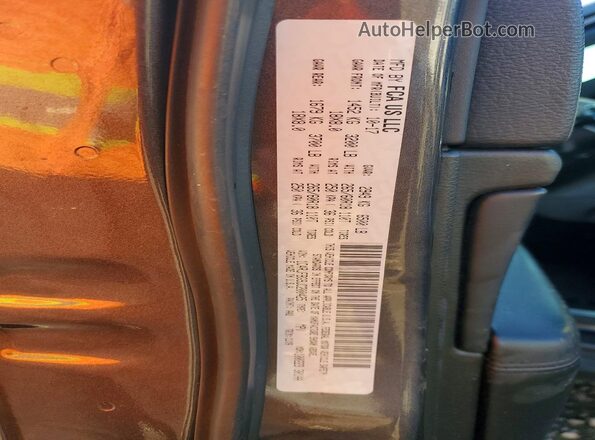 1C4RJFBG9JC200425 2018 JEEP GRAND Gray Widok naklejki z numerem VIN