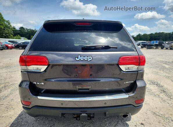 1C4RJFBG9JC469654 2018 JEEP GRAND Gray უკანა ხედი
