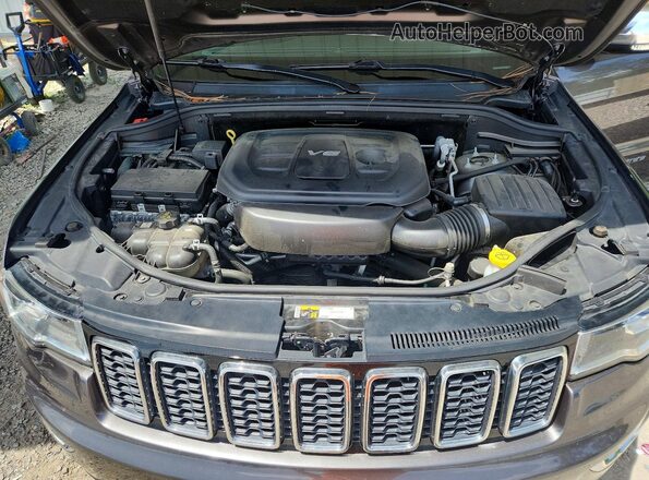 1C4RJFBG9JC469654 2018 JEEP GRAND Gray ძრავის განყოფილების ხედი