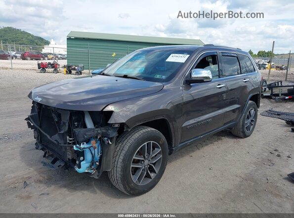 1C4RJFBG9JC489709 2018 JEEP GRAND CHEROKEE Brown Przód lewy