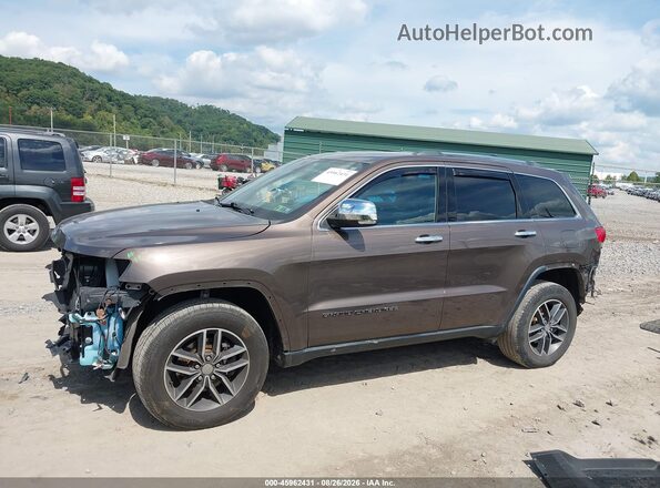 1C4RJFBG9JC489709 2018 JEEP GRAND CHEROKEE Brown 