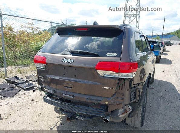 1C4RJFBG9JC489709 2018 JEEP GRAND CHEROKEE Brown Widok z przodu
