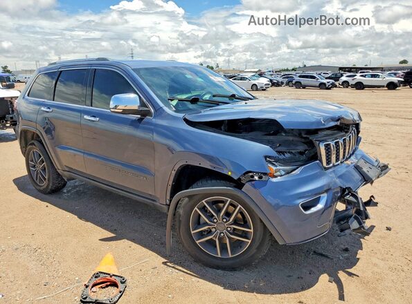 1C4RJFBG9LC378614 2020 JEEP GRAND Синий Передняя правая четверть
