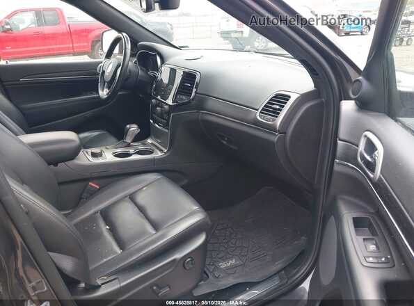 1C4RJFBG9MC671916 2021 JEEP GRAND CHEROKEE Gray Front interior view