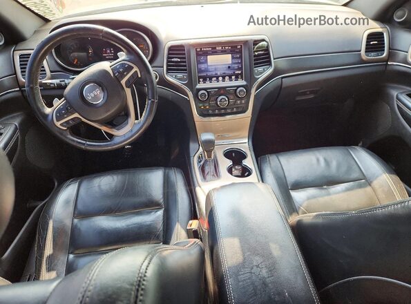 1C4RJFBGXGC433710 2016 JEEP GRAND Black Առջևի վահանակի տեսք