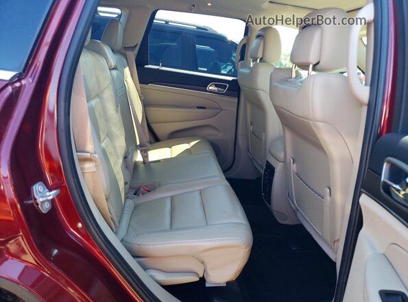 1C4RJFBGXHC601654 2017 JEEP GRAND Темно-бордовый Вид задних сидений