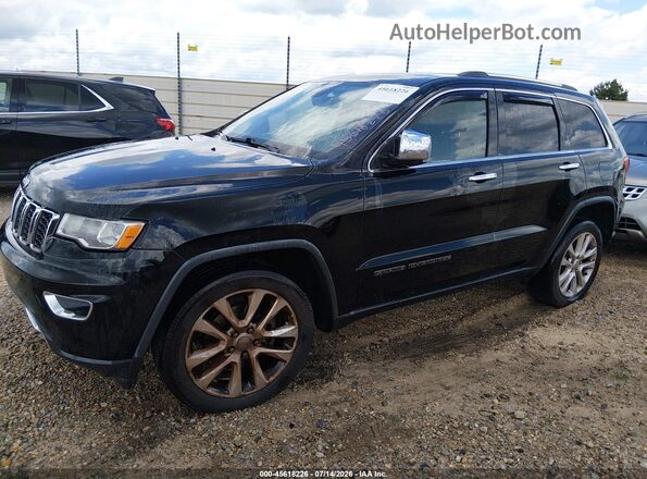 1C4RJFBGXHC682753 2017 JEEP GRAND CHEROKEE Черный Передняя левая четверть
