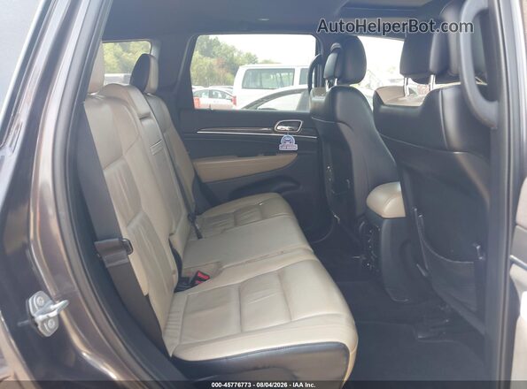 1C4RJFBGXHC718523 2017 JEEP GRAND CHEROKEE Gray Vista de la etiqueta del VIN