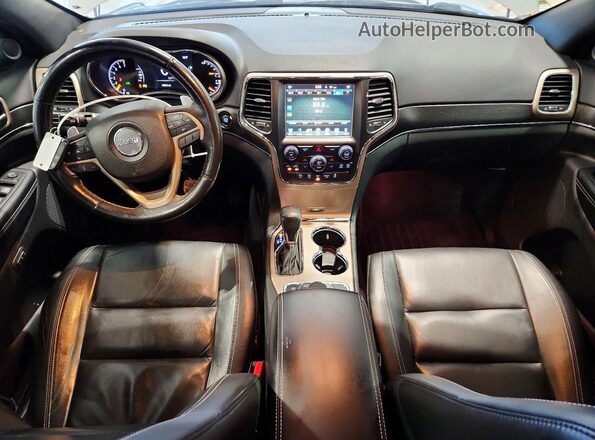 1C4RJFBGXHC734284 2017 JEEP GRAND Gray Widok deski rozdzielczej
