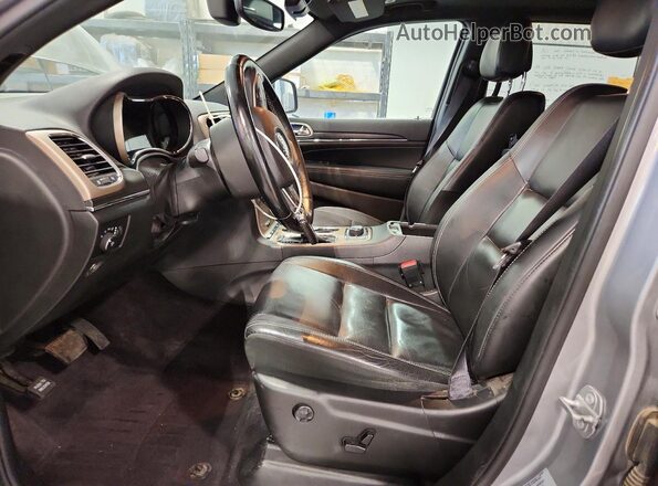 1C4RJFBGXHC734284 2017 JEEP GRAND Gray Widok wnętrza z przodu