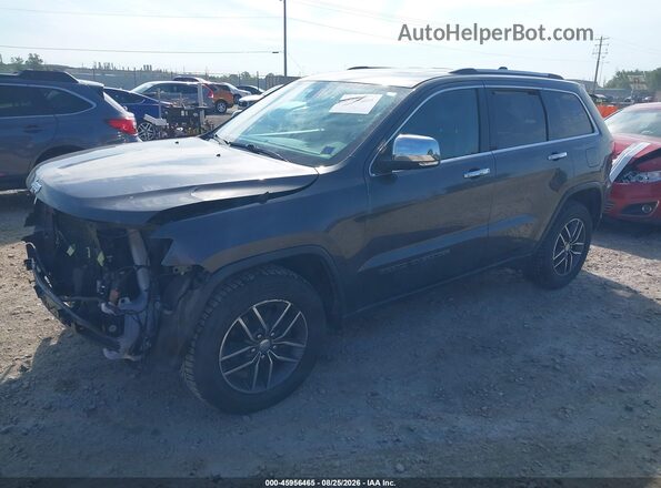 1C4RJFBGXHC942990 2017 JEEP GRAND CHEROKEE Серый Передняя левая четверть