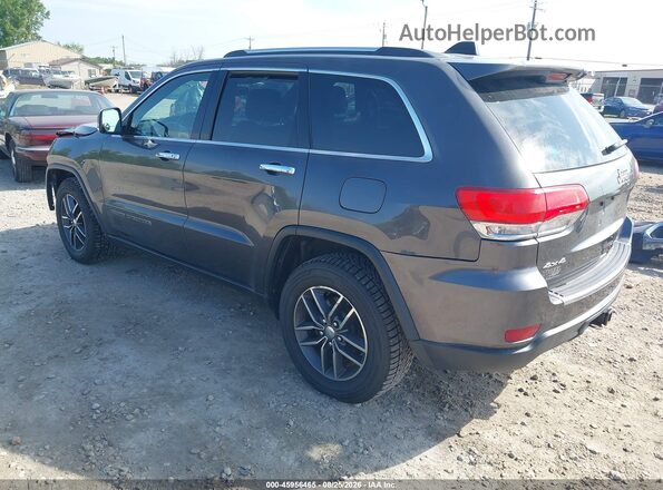 1C4RJFBGXHC942990 2017 JEEP GRAND CHEROKEE Серый Задняя левая четверть