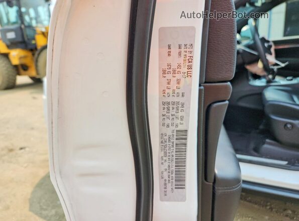 1C4RJFBGXJC165930 2018 JEEP GRAND White Вид наклейки з VIN-кодом