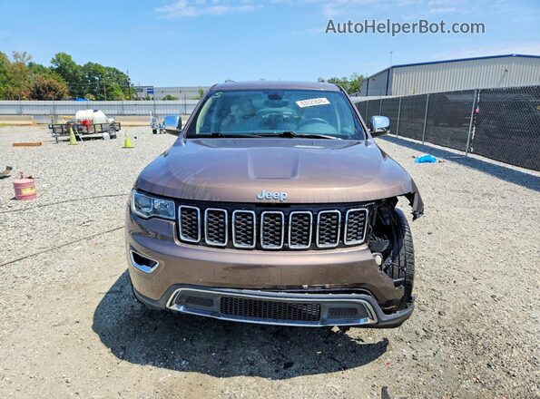 1C4RJFBGXJC235121 2018 JEEP GRAND Brown Вид спереду