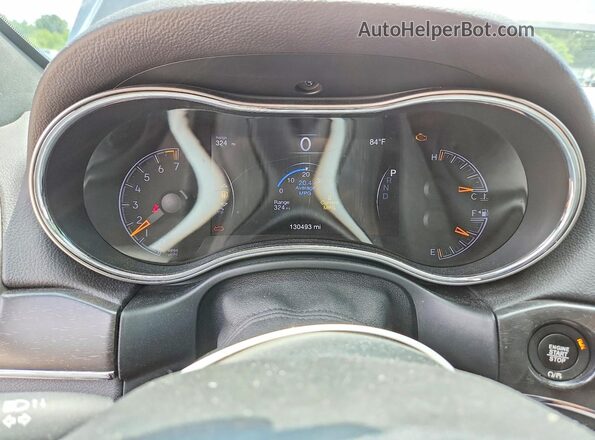 1C4RJFBGXJC265087 2018 JEEP GRAND Gray Widok zestawu wskaźników