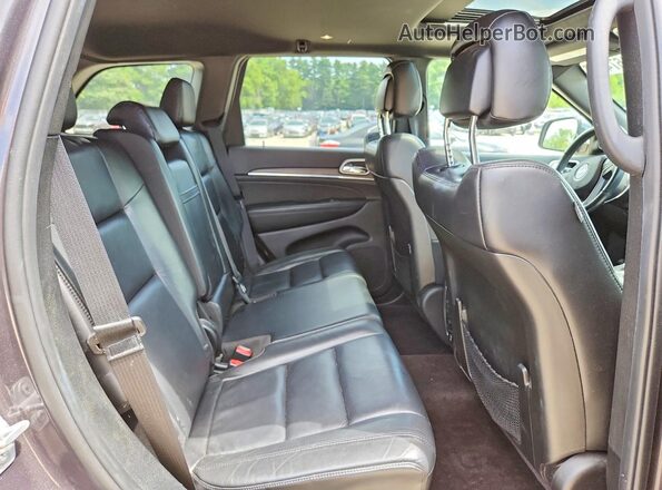 1C4RJFBGXJC265087 2018 JEEP GRAND Gray Widok wnętrza z tyłu