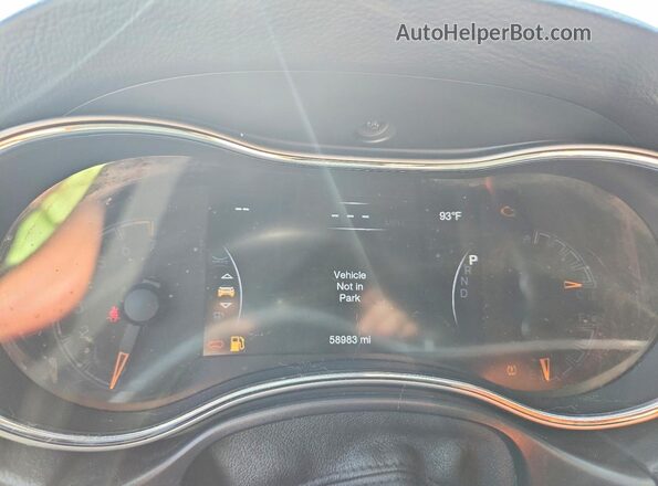 1C4RJFBGXJC311159 2018 JEEP GRAND White Սարքավորումների վահանակի տեսք