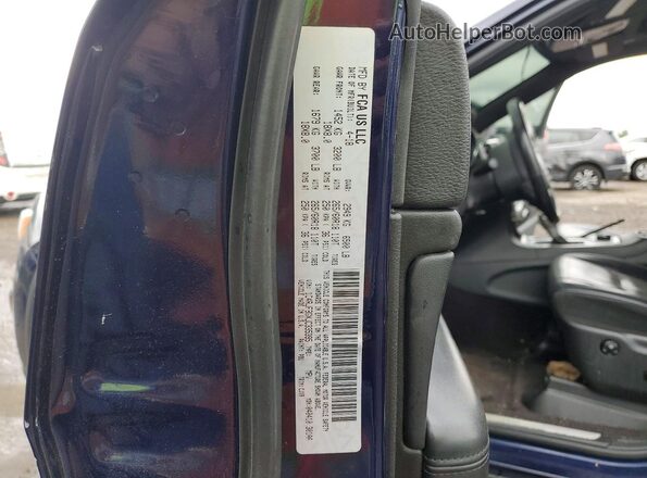 1C4RJFBGXJC335395 2018 JEEP GRAND Blue VIN կոդի պիտակի տեսք