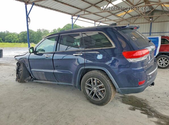 1C4RJFBGXJC425159 2018 JEEP GRAND Blue Trasero izquierdo
