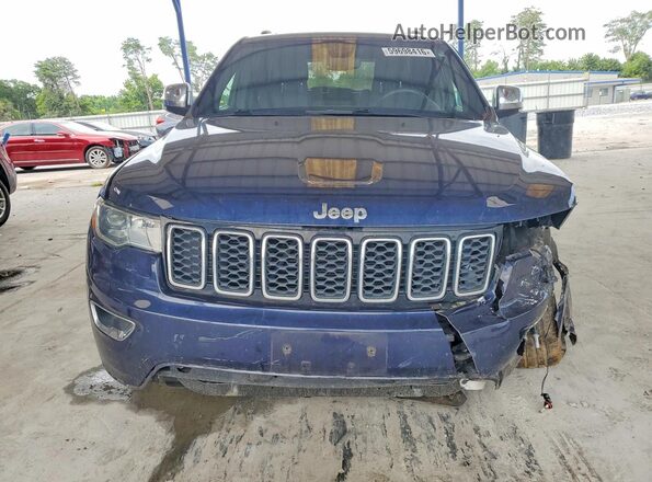 1C4RJFBGXJC425159 2018 JEEP GRAND Blue Vista frontal