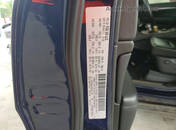 1C4RJFBGXJC425159 2018 JEEP GRAND Blue Vista del compartimento del motor