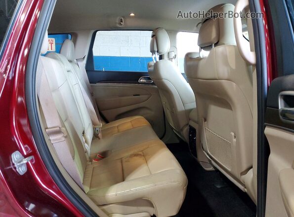 1C4RJFBGXJC442446 2018 JEEP GRAND Red Սալոնի հետևի տեսք