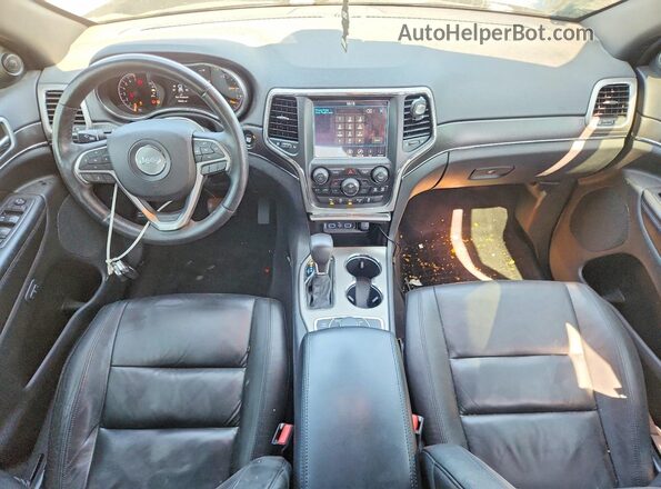1C4RJFBGXJC511328 2018 JEEP GRAND Silver Вид панелі приладів