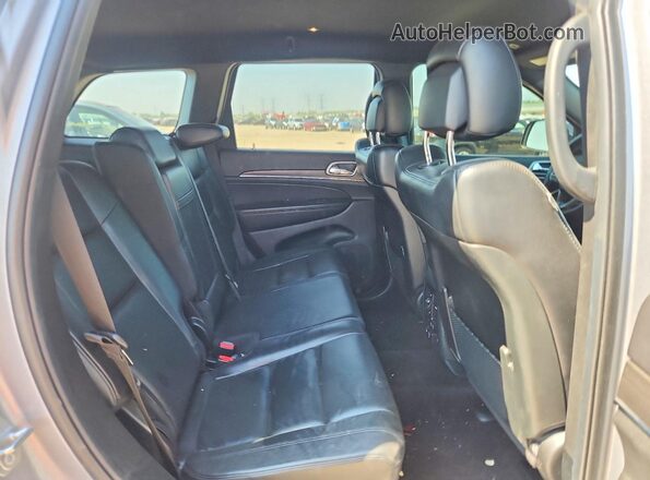 1C4RJFBGXJC511328 2018 JEEP GRAND Silver Вид задніх сидінь